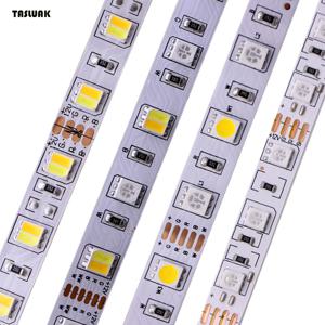 5M 5050 SMD LED 스트립 RGB RGBW(RGB + 흰색) RGBWW(RGB+따뜻한 흰색) RGBCCT 유연한 LED 스트링 조명 5M/ 300 LED 12V 24V 홈