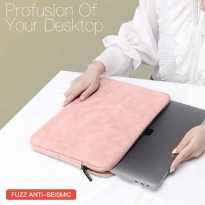 노트북 슬리브 케이스 13 14 15.4 15.6 인치 HP DELL 노트북 가방 운반 가방 Macbook Air Pro 13.3 남성용 여성용 충격 방지 케이스