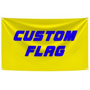 90x150cm 전문 사용자 정의 자동차 오토바이 FC 로고 플래그 사용자 지정 폴리 에스터 인쇄 배너 홈 또는 야외 장식