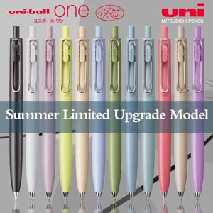 UNI 유니볼 하나의 작은 두꺼운 코어 젤 펜 UMN-SF 여름 제한 낮은 중력 0.5/0.38mm 검정색 서명 펜 문구