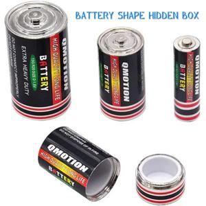 시력 비밀 건전지 ⁣ ⁣ ⁣ ⁣ 배터리 숨겨진 보관함 여행 전환 은닉 안전 용기 숨기기 현금 반지 목걸이 키