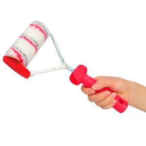 다기능 페인트 롤러 브러시 코너 드럼 브러시, 벽 브러시 태클 롤 장식 페인팅 브러시 도구, 4 인치