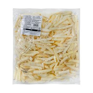 심플로트 블루리본 크링클컷 2.27kg 감자튀김 식자재