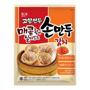 해태제과 매콤함이 살아있는 김치 손만두 810g