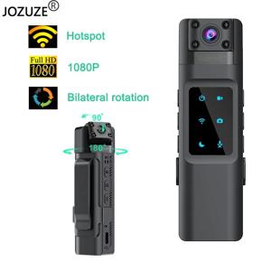 JOZUZE 미니 카메라 1080P 휴대용 Wifi 핫스팟 바디 카메라 야간 투시경 DVR 디지털 비디오 레코더 소형 캠코더 NEW