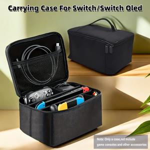 스위치 OLED/Lite 여행용 보관 가방, 호스트 액세서리 보호 상자, 휴대용 스위치 케이스, 분리형 수납 공간에 적합