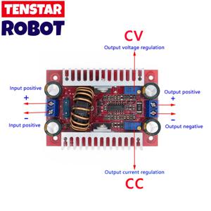 DC 400W 15A 스텝업 부스트 컨버터 정전류 전원 공급 장치 LED 드라이버 8.5-50V ~ 10-60V 전압 충전기 스텝업 모듈