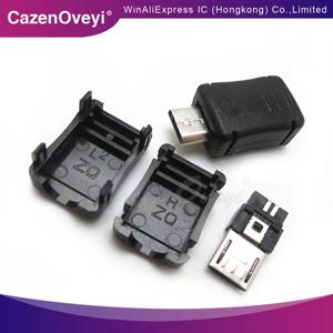 MICRO USB 플러그 3 피스 세트, 수 헤드 용접 와이어 버클, 쉘 충전, MK5P 인터페이스, 5 피스