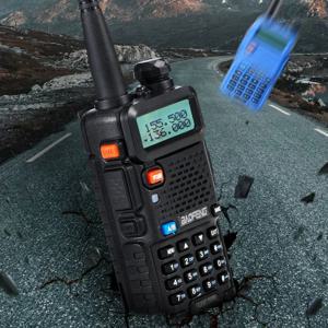 Baofeng UV-5R 8W 진정한 고출력 강력한 워키토키 장거리 16km 듀얼 밴드 양방향 라디오 CB 휴대용 UV5R 사냥