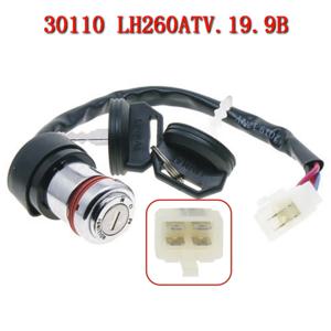 Linhai 260 300 400 Yamaha Keeway Jinlang Feishen 스쿠터 ATV 용 키 LH260ATV.19.9B 30110이있는 Orignal 점화 스위치