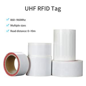 1000pcs UHF RFID 라벨 여러 스타일 수동 UHF 접착 라벨 코팅 용지 RFID 스티커 라벨 수동 RFID 태그