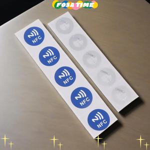 1/20/50Pcs NFC 라벨 스티커 배지 라벨 스티커 RFID 전자 태그 재기록 가능한 비밀 키 스티커 NFC 태그