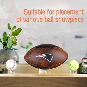 1pc 투명 아크릴 볼 스탠드, 볼 디스플레이 스탠드, 농구, 럭비, 축구, 배구 및 기타 볼 스탠드 Bas에 적합