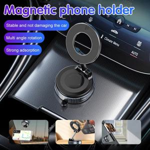 T30 진공 자석 휴대폰 홀더 스탠드, Magsafe 흡착판 휴대폰 마운트용, 자동차/헬스장/거울용 조절 가능한 회전 잠금 장치