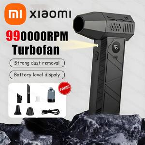 샤오미 990000RPM 터보 강력 팬 강력한 에어 블로워 진공 먼지 청소기 타입-C 충전 65m/s 브러시리스 전기 드라이어 도구
