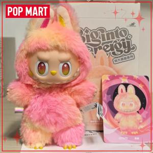 POP MART 라부부 더 몬스터스 빅 인투 에너지 시리즈 블라인드 박스 비닐 플러시 인형 펜던트 액션 피규어 컬렉션 크리스마스 선물