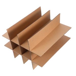 5개 와인 상자 칸막이 12칸 55X55X300mm 판지 칸막이 유리 포장 상자 보호용 베이지색 종이