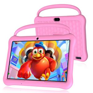 어린이용 PRITOM Android 13 태블릿 10인치 옥타 코어, 64GB RAM 1TB TF 카드 확장 가능, 부모 통제, 듀얼 카메라, WiFi