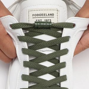 넥타이가없는 다채로운 캡슐 잠금 신발 끈 탄성 끈 운동화 넥타이 없음 신발 끈 어린이 성인 플랫 신발 용 빠른 신발 끈