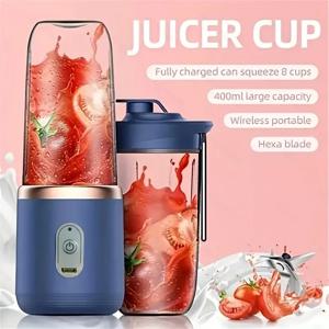 더블 컵 다기능 Usb 과일 믹서 Juicers 휴대용 전기 Juicer 블렌더 과일 Juicer 컵 음식 밀크 쉐이크 주스 메이커