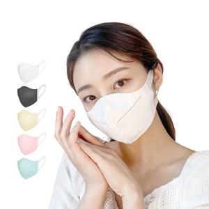 SoonsuClean 오가닉 새부리형 마스크 대형 화이트 대형 100매외 5색상 국내생산 MB필터 포함