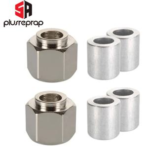 Ender 3 Openbuilds V-슬롯 휠 M5 나사 너트 3D 프린터 DIY 부품 용 편심 스페이서 컬럼 절연