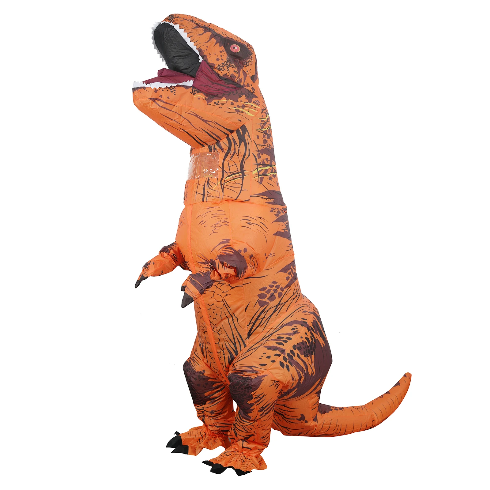 성인용 팽창식 공룡 코스튬 라이딩 T-rex 코스튬, 판타지 롤플레잉, 멋진 할로윈 마스코트 파티 의류