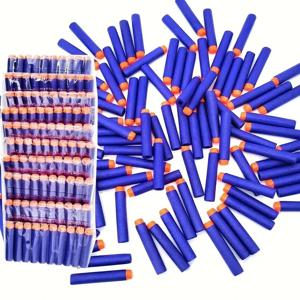 7.2cm 100pcs Nerf 소프트 총알 다트 라운드 헤드 리필 스폰지 다트 어린이 어린이 장난감 총 총알 NERF N-Strike Blasters