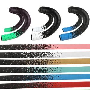 자전거 핸들 바 테이프 2.15m 길이 도로 자전거 핸들 바 테이프 소프트 터치 사이클링 바 랩 미끄럼 방지 바 그립 커버 자전거 부품