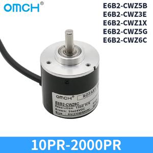 OMCH E6B2-CWZ5B 광학 로터리 엔코더 CWZ6C CWZ3E 5-24V 10 20 30 40 50 60 100 200 300 360 400 500 600 800 1000 1024 1200P/R