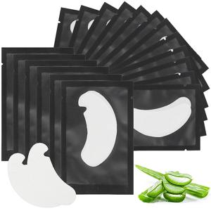 50/100/200Pairs 아이 패치 속눈썹 연장 언더 아이 패드 메이크업 속눈썹 패치 팁 스티커 패드 속눈썹 연장 용품