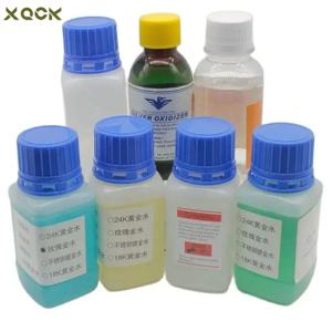 골드 도금 용액, 24k 로즈 블랙 골드 플래티넘 전기도금 물, DIY 쥬얼리 제작 도구, 1 병