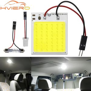 T10 C5W 자동차 Led Cob 16/24/36/48SMD 흰색 주차 전구 자동 인테리어 독서 패널 램프 슈퍼 밝은 꽃줄 번호판 조명