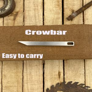 Edc 프라이 바, Edc 키체인 도구, 일상적인 휴대 및 야외 활동을 위한 소형 헤비 듀티 스테인레스 스틸 키체인 포켓 프라이 바