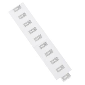 10/100Pcs 20×10mm NFC 칩 Ntag213 스티커 습식 인레이 13.56MHz RFID 라벨 자체 접착 위조 방지 전자 Dropship