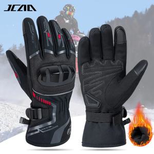 가을 겨울 오토바이 장갑 방수 따뜻한 유지 Guantes 모토 남자 오토바이 타기 장갑 터치 스크린 모토 모토 크로스 장갑