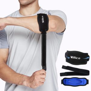 1Pc 조정 가능한 팔꿈치 보호대 - 농구, 테니스, 배구, 골프용 스포츠 압축 팔 지지대 남녀공용 피트니스 도구