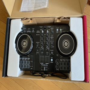 핫 세일 오리지널 NEW 파이오니어 DDJ-400 휴대용 2채널 레코드박스 DJ 컨트롤러 기본형 블랙 믹서 2개 구매 시 1개 무료