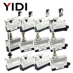 10A 250VAC AZ-7312 AZ-7311 AZ-7121 AZ-7310 TZ-7141 방수 마이크로 스위치 이동 제한 스위치 직선 90도 롤러 레버