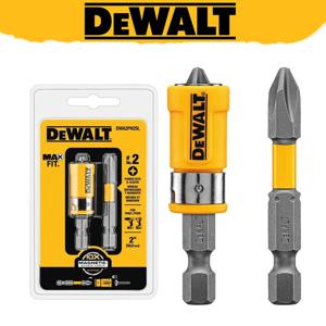 DEWALT 오리지널 DWA2PH2SL MAXFIT 2'' PH2 임팩트 드라이버 비트 슬리브 세트 피벗 마그네틱 빨판 도구 액세서리