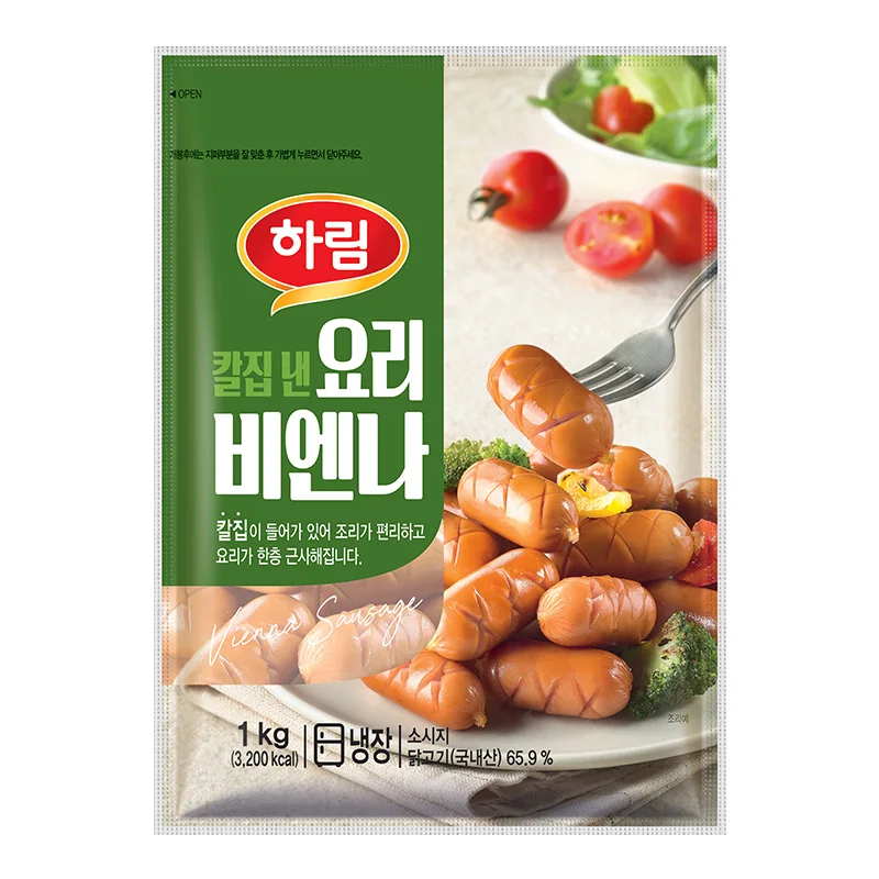 하림 칼집 낸 요리비엔나 1kg
