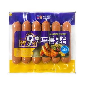 목우촌 주부9단 두툼 프랑크 소시지 450g