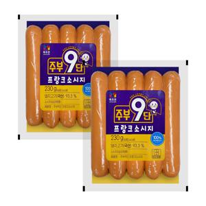 목우촌 주부9단 프랑크 소시지 230g 2개