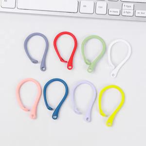 Airpods 1/2 Pro Earpods 루프 클립 헤드셋 이어 후크 교체 헤드폰 액세서리 용 실리콘 블루투스 이어폰 이어 후크