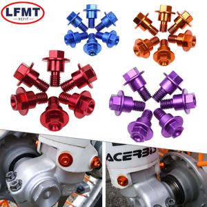 M6 * 12 오토바이 프론트 포크 가드 볼트 나사 KTM SX SXF XC XCF EXC EXCF XCW XCFW 125 150 250 300 350 450 500 530 2000-2024