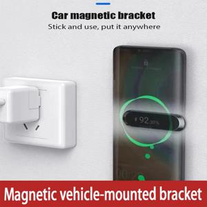 강력한 자기 미니 자동차 전화 홀더 휴대용 범용 자동차 브래킷 네비게이션 스탠드 아이폰 삼성 Xiaomi에 대한 공기 환기 마운트