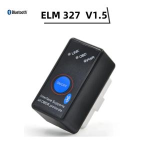 미니 Elm327 블루투스 OBD2 V1.5 스위치, Elm 327 V1.5 OBD2 자동차 진단 도구 스캐너, Elm-327 OBDII 어댑터 자동 진단 도구
