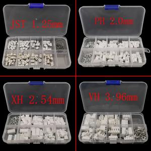 JST 1.25/PH2.0/XH2.54/SM2.54/JST SYP 2P/VH3.96 수 플러그 + 암 소켓 플라스틱 하우징 터미널 핀 헤더 와이어 커넥터