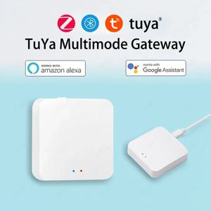 Tuya 스마트 ZigBee/블루투스 멀티 모드 게이트웨이 허브 브리지 스마트 홈 제어 스마트 라이프 앱 알렉사 구글 홈용 원격 제어