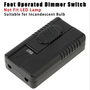 발로 작동하는 조광기 스위치 전체 범위 인라인 슬라이드 제어 스위치 플로어 램프 LED 조명 백열 전구 LED 디밍 컨트롤러
